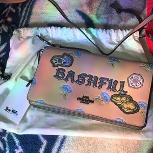 Disney themed Coach long crossbody bag NEVER USED